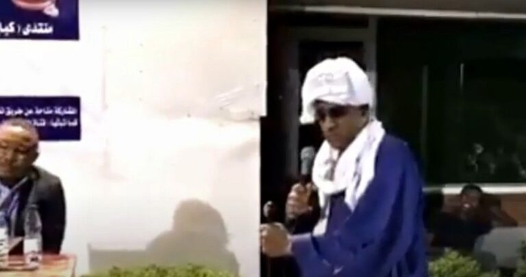 شاهد بالفيديو : صحفي سوداني يؤنب وزير الخارجية ويوجه له كلاما حادا بسبب التطبيع مع إسرائيل شاهد بالفيديو : صحفي سوداني يؤنب وزير الخارجية ويوجه له كلاما حادا بسبب التطبيع مع إسرائيل