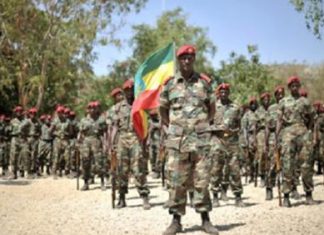 قوات إثيوبية تطلب الحماية من الجيش السوداني قوات إثيوبية تطلب الحماية من الجيش السوداني