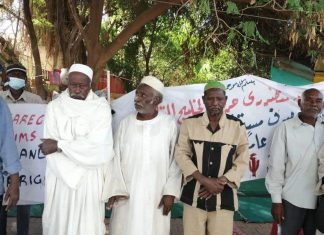 استمرار اعتصام متضرري حرب الخليج في الخرطوم استمرار اعتصام متضرري حرب الخليج في الخرطوم