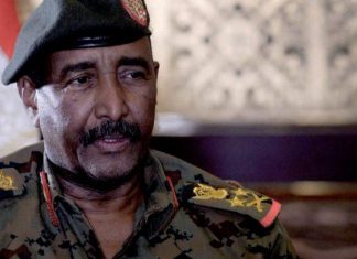 البرهان يعبر عن شكره لرفع السودان من قائمة الارهاب البرهان يعبر عن شكره لرفع السودان من قائمة الارهاب