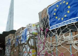 الخرطوم تستقبل سادس طائرة مساعدات أوروبية الخرطوم تستقبل سادس طائرة مساعدات أوروبية