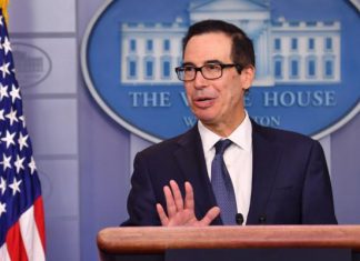 تحديد موعد وصول وزير الخزانة الامريكي الى السودان تحديد موعد وصول وزير الخزانة الامريكي الى السودان