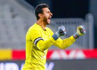 إيقاف حارس الأهلي المصري محمد الشناوي إيقاف حارس الأهلي المصري محمد الشناوي