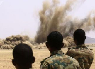 مقتل جنديين سودانيين وجرح آخرين إثر انفجار على الحدود مع إثيوبيا مقتل جنديين سودانيين وجرح آخرين إثر انفجار على الحدود مع إثيوبيا