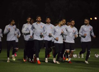 ماذا قال”موسيماني” للاعبيه في أوّل تدريب استعدادًا للمريخ السوداني؟ ماذا قال”موسيماني” للاعبيه في أوّل تدريب استعدادًا للمريخ السوداني؟