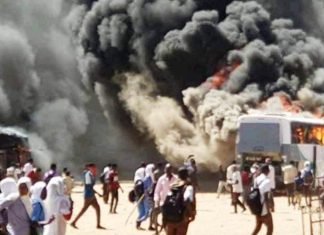 اجراءات إحترازية مشددة بالنهود منعا لتظاهرات التخريب اجراءات إحترازية مشددة بالنهود منعا لتظاهرات التخريب