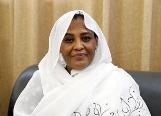 وزيرة الخارجية السودانية تتلقى رسالة من نظيرتها الجنوب افريقية وزيرة الخارجية السودانية تتلقى رسالة من نظيرتها الجنوب افريقية