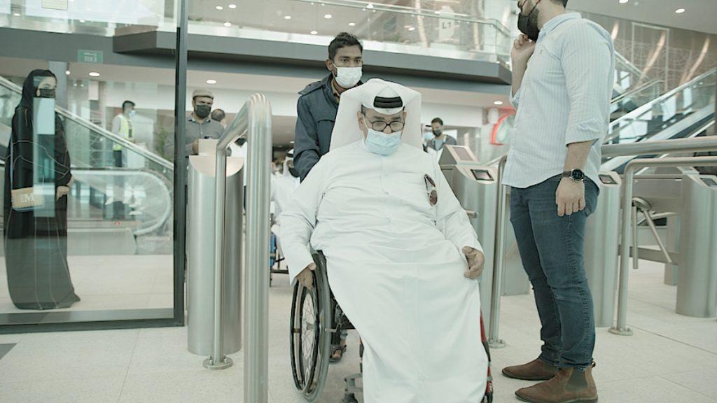 وفد من أعضاء منتدى التمكين باللجنة العليا للمشاريع والإرث يزور استاد البيت لاختبار التجهيزات المخصصة للأشخاص ذوي الإعاقة وفد من أعضاء منتدى التمكين باللجنة العليا للمشاريع والإرث يزور استاد البيت لاختبار التجهيزات المخصصة للأشخاص ذوي الإعاقة