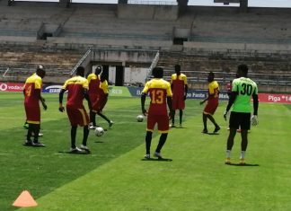 المريخ السوداني يتدرّب بتنزانيا المريخ السوداني يتدرّب بتنزانيا