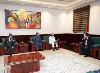 أوباسانجو: أفريقيا لن تقف مكتوفة الأيدي بشأن الخلافات بين السودان وإثيوبيا أوباسانجو: أفريقيا لن تقف مكتوفة الأيدي بشأن الخلافات بين السودان وإثيوبيا