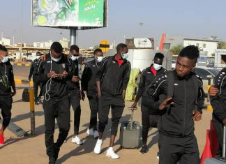 بعثة المنتخب الوطني تتوجه إلى ساوتومي بعثة المنتخب الوطني تتوجه إلى ساوتومي