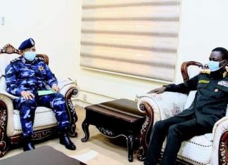 كباشي يتعهّد بتوفير كل ما يلزم لدعم العملية الأمنية في السودان كباشي يتعهّد بتوفير كل ما يلزم لدعم العملية الأمنية في السودان