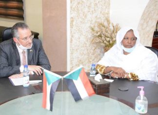 وزيرة العمل تبحث سبل التنسيق والتعاون مع السفارة الأمريكية وزيرة العمل تبحث سبل التنسيق والتعاون مع السفارة الأمريكية