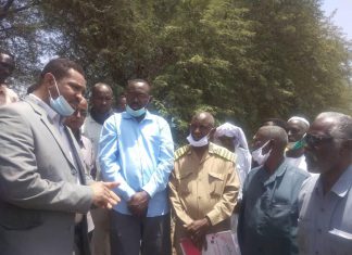 والي النيل الابيض يوجه بتوسعة (سد الاعوج) والي النيل الابيض يوجه بتوسعة (سد الاعوج)