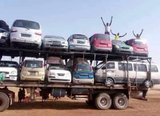 سيارات بوكو حرام المهربة تهدد أمن السودان سيارات بوكو حرام المهربة تهدد أمن السودان
