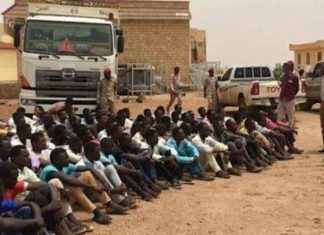 إحباط عملية تهريب مهاجرين إثيوبيين إلى الخرطوم إحباط عملية تهريب مهاجرين إثيوبيين إلى الخرطوم