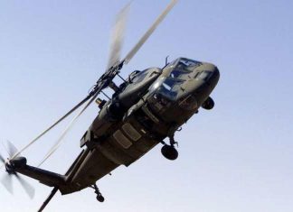 تحطم طائرة هليكوبتر عسكرية ونجاة جميع طاقمها تحطم طائرة هليكوبتر عسكرية ونجاة جميع طاقمها