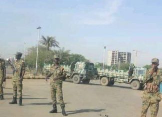 إغلاق جميع الطرق المؤدية للقيادة العامة السودانية إغلاق جميع الطرق المؤدية للقيادة العامة السودانية