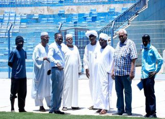 برقو ومندوب كاف يقفان على معالجة ملاحظات استاد الهلال برقو ومندوب كاف يقفان على معالجة ملاحظات استاد الهلال