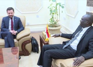 د.صديق تاور يبحث مع مستشار رئيس الوزراء البولندي العلاقات الثنائية د.صديق تاور يبحث مع مستشار رئيس الوزراء البولندي العلاقات الثنائية