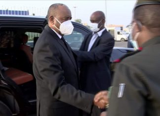 البرهان يتوجه إلى تشاد للمشاركة في مراسم تشييع الرئيس الراحل ديبي البرهان يتوجه إلى تشاد للمشاركة في مراسم تشييع الرئيس الراحل ديبي