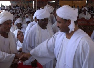 مفرح ووراق يشهدان صلح قبلي بالنيل الابيض مفرح ووراق يشهدان صلح قبلي بالنيل الابيض