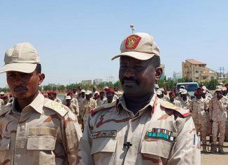 وفد يتفقد قوات الدعم السريع في البحر الأحمر وفد يتفقد قوات الدعم السريع في البحر الأحمر