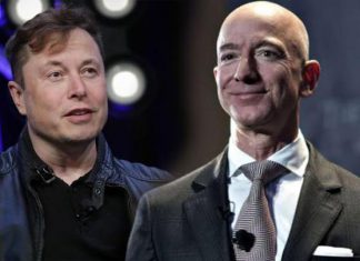 مليارديرا التكنولوجيا بيزوس وماسك يصطدمان في الفضاء مليارديرا التكنولوجيا بيزوس وماسك يصطدمان في الفضاء