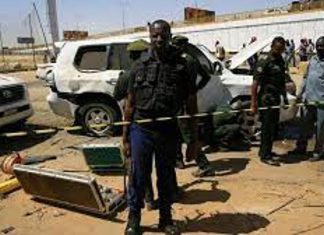 القبض على مشتبه به في قضية تفجير موكب (حمدوك) القبض على مشتبه به في قضية تفجير موكب (حمدوك)