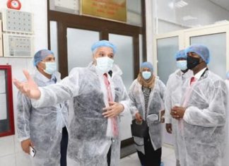 وزير الثروة الحيوانية يتفقد معهدي بحوث الصحة والأمصال البيطرية بمصر وزير الثروة الحيوانية يتفقد معهدي بحوث الصحة والأمصال البيطرية بمصر