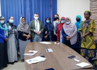 فولكر بيرتس يلتقي وفد الأجندة النسوية لمفاوضات جوبا فولكر بيرتس يلتقي وفد الأجندة النسوية لمفاوضات جوبا