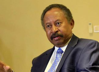 في أول حوار مع إعلام إسرائيلي..حمدوك: التطبيع مصلحة للسودان ولن نتراجع عنه في أول حوار مع إعلام إسرائيلي..حمدوك: التطبيع مصلحة للسودان ولن نتراجع عنه