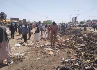 اطلاق حملة نظافة في كوستي اطلاق حملة نظافة في كوستي