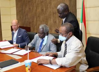 التوقيع على مشروع تعزيز نظام المناطق المحمية والنظم البيئية بالسودان التوقيع على مشروع تعزيز نظام المناطق المحمية والنظم البيئية بالسودان