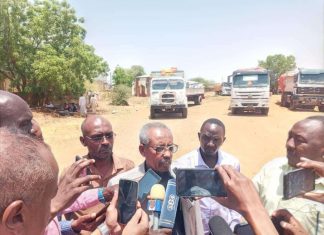 وصول 1795 طنا من القمح لمطاحن الابيض الحديثة وصول 1795 طنا من القمح لمطاحن الابيض الحديثة