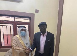 السفير السعودي يلتقي بـ “الحلو” في جوبا السفير السعودي يلتقي بـ(الحلو) في جوبا