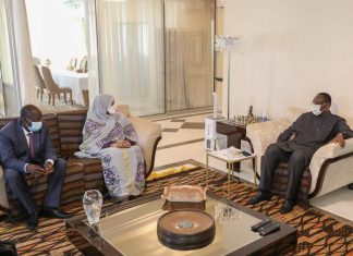 وزيرة الخارجية تجري مباحثات مع الرئيس السنغالي وزيرة الخارجية تجري مباحثات مع الرئيس السنغالي