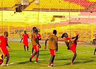 حصة تدريبية للمريخ استعداداً لمواجهة السوكرتا حصة تدريبية للمريخ استعداداً لمواجهة السوكرتا