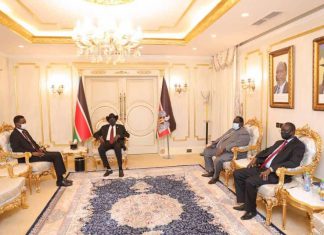 كباشي يلتقي رئيس جنوب السودان لتعزيز جهود تحقيق السلام كباشي يلتقي رئيس جنوب السودان لتعزيز جهود تحقيق السلام