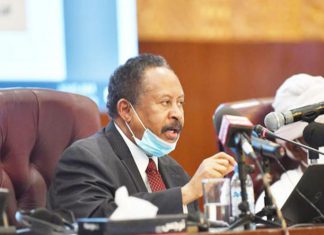 حمدوك يلتقي وفد شركة “اكس تيلاس” الأمريكية حمدوك يلتقي وفد شركة “اكس تيلاس” الأمريكية