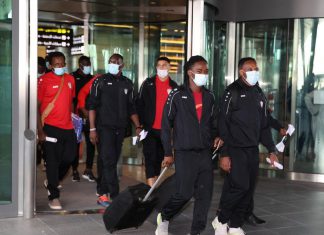 صقور الجديان تحط رحالها في الدوحة للمشاركة في تصفيات بطولة كأس العرب صقور الجديان تحط رحالها في الدوحة للمشاركة في تصفيات بطولة كأس العرب