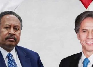 بلينكن تحدث مع حمدوك: الالتزام بالتطبيع وإصلاح الجيش السوداني بلينكن تحدث مع حمدوك: الالتزام بالتطبيع وإصلاح الجيش السوداني