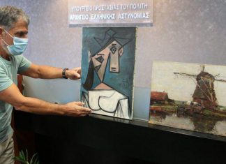 استعادة لوحة لبيكاسو بعد 9 سنوات من سرقتها استعادة لوحة لبيكاسو بعد 9 سنوات من سرقتها