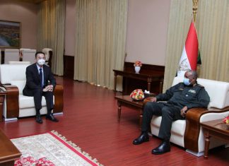 رئيس مجلس السيادة يؤكد متانة العلاقات السودانية الصينية رئيس مجلس السيادة يؤكد متانة العلاقات السودانية الصينية