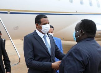 النائب الأول لرئيس مجلس السيادة يصل جوبا النائب الأول لرئيس مجلس السيادة يصل جوبا