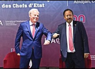 حمدوك يلتقى مدير مؤسسة التنمية الدولية حمدوك يلتقى مدير مؤسسة التنمية الدولية