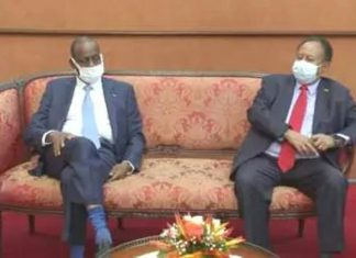 رئيس الوزراء يلتقي الرئيس الايفواري رئيس الوزراء يلتقي الرئيس الايفواري