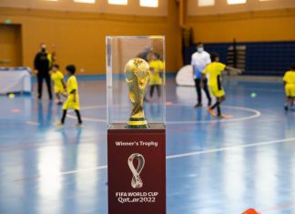 أعضاء برنامج “لكل القدرات” يستقبلون الكأس الخاصة بمونديال كرة القدم أعضاء برنامج “لكل القدرات” يستقبلون الكأس الخاصة بمونديال كرة القدم