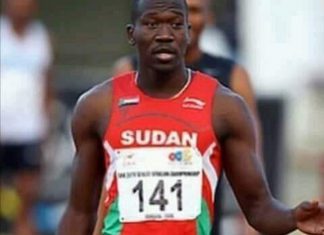 العداء السوداني صدام كومي يصل طوكيو للمشاركة في الأولمبياد العداء السوداني صدام كومي يصل طوكيو للمشاركة في الأولمبياد