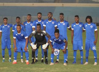 وفد من نادي الهلال إلى النهود وفد من نادي الهلال إلى النهود